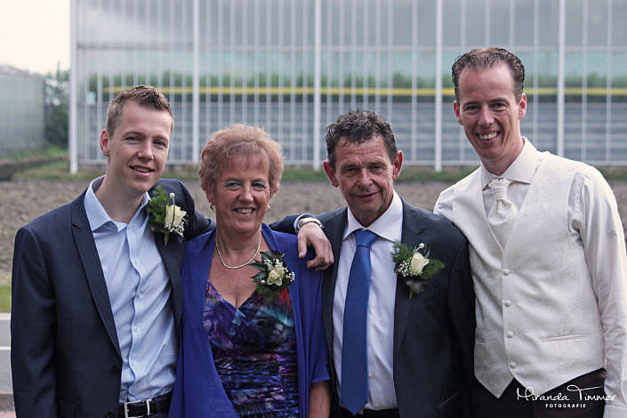 Bruiloft Michel en Evelien (fotoshoot gezin)