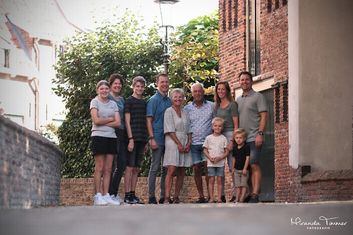 Fotoshoot familie Verhagen